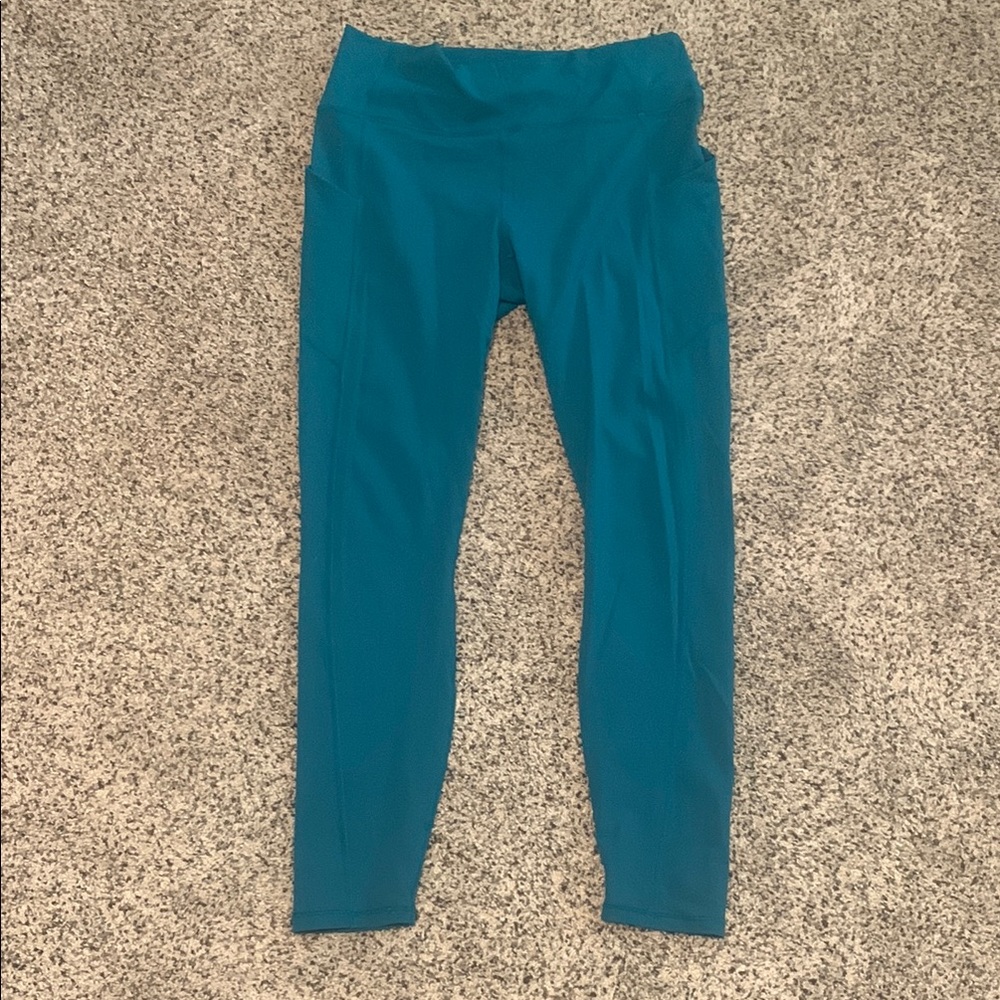 Fabletics Teal Leggings